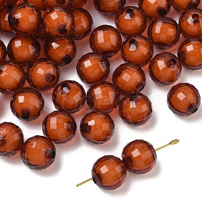 Transparent Acrylic Beads TACR-S086-12mm-17-1