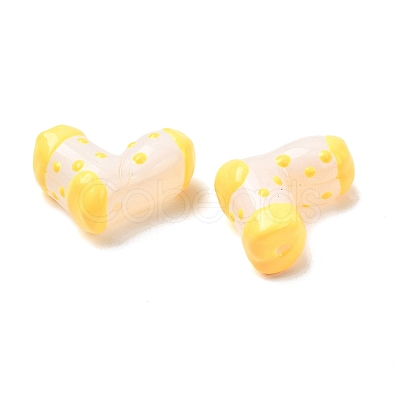 Handmade Glass Enamel Beads GLAA-K070-04F-1