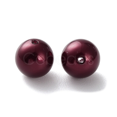 Plastic Imitation Pearl Beads X-FIND-M059-01C-02-1