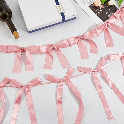 2 Styles Cloth Bowknot Banners AJEW-SP0002-70F-1
