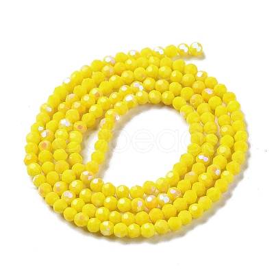 Opaque Glass Beads Strands EGLA-A035-P3mm-L04-1
