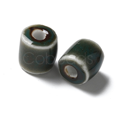 Handmade Porcelain Beads X1-PORC-L080-I19-1