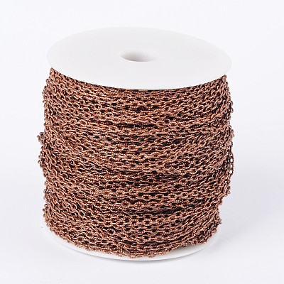 Iron Textured Cable Chains CHT104Y-R-1