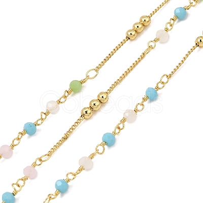 Handmade Brass Curb Chains CHC-I035-02G-02-1