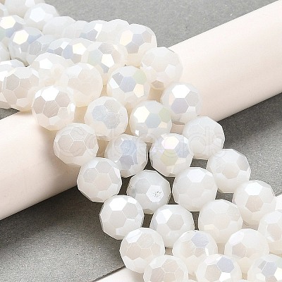 Imitation Jade Glass Beads Stands LS-EGLA-A035-J10mm-B05-1