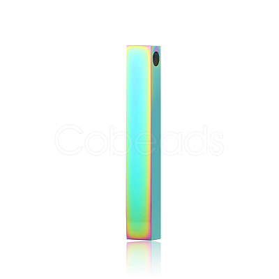 Ion Plating(IP) 304 Stainless Steel Pendants STAS-I311-01B-RC-1