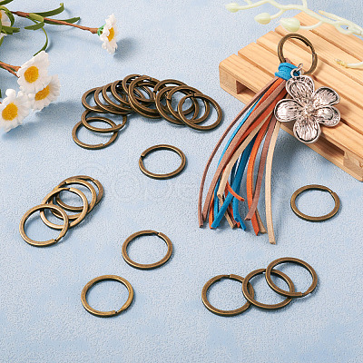 Alloy Split Key Rings LS-PALLOY-TAC0001-01A-AB-1