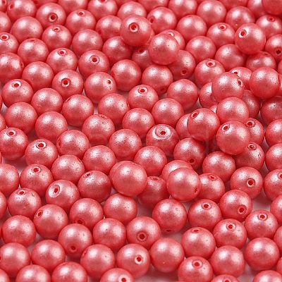Baking Paint 3/0 Glass Seed Beads SEED-A034-02K-1