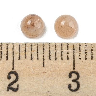 Natural Sunstone Cabochons G-H309-03-60-1