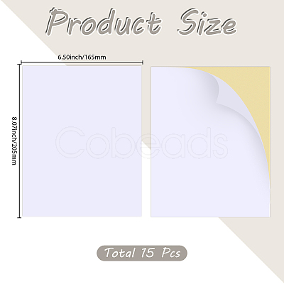 15 Sheets Paper Stickers STIC-SP0001-20D-1