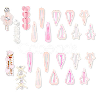 Zinc Alloy Snap Hair Clips PHAR-SP0001-10-1