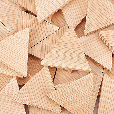 Unfinished Wood Pieces DIY-WH0273-90-1