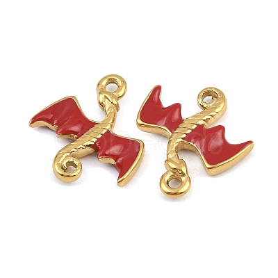 304 Stainless Steel Enamel Pendants LS-STAS-G370-01G-01-1