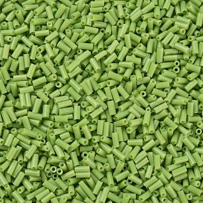 Opaque Colours Glass Bugle Beads SEED-N005-001-B03-1