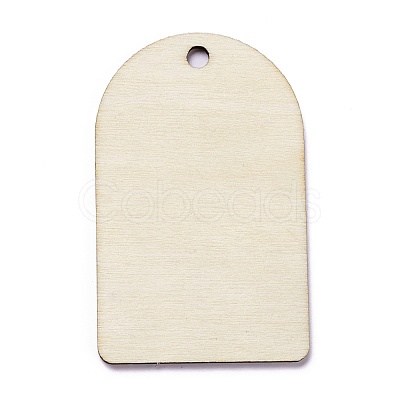 Eid Mubarak Theme Wood Pendants WOOD-C011-06C-1