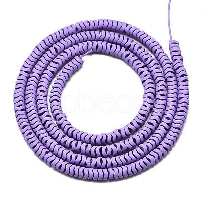 Spray Painted Non-magnetic Synthetic Hematite Beads Strands G-S371-002-1