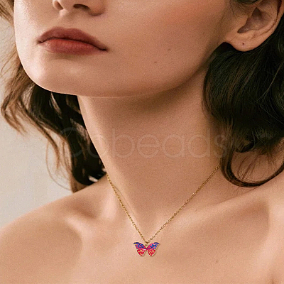 20Pcs 10 Colors Alloy Enamel Pendants ENAM-LP0001-71-1