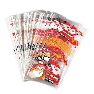Christmas Theme OPP Plastic Storage Bags LS-ABAG-B003-10-1