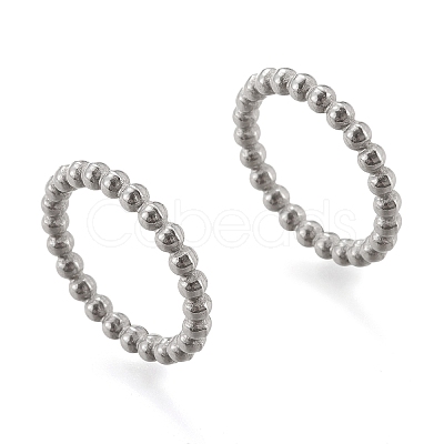 Tarnish Resistant 304 Stainless Steel Linking Rings LS-STAS-L224-055A-P-1