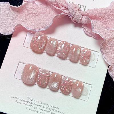 Plastic False Nail Tips PW-WGC6DA8-02-1