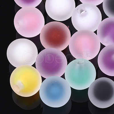 Transparent Acrylic Beads TACR-S148-13-1