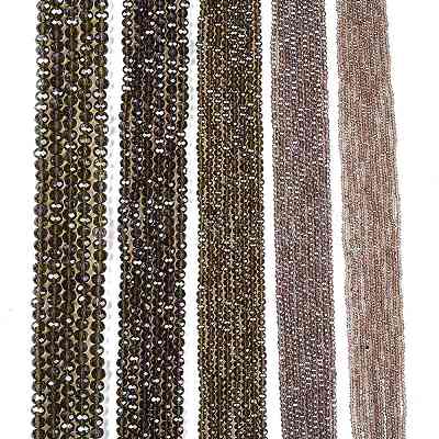 Electroplate Glass Beads Strands EGLA-A044-T8mm-A16-1