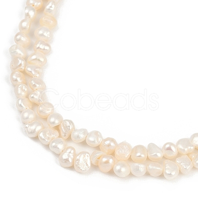Natural Cultured Freshwater Pearl Beads Strands PEAR-P064-19G-05A-01-1