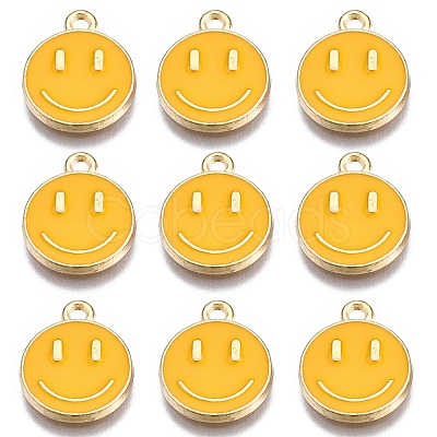 Alloy Enamel Charms ENAM-YW0001-97-C-1