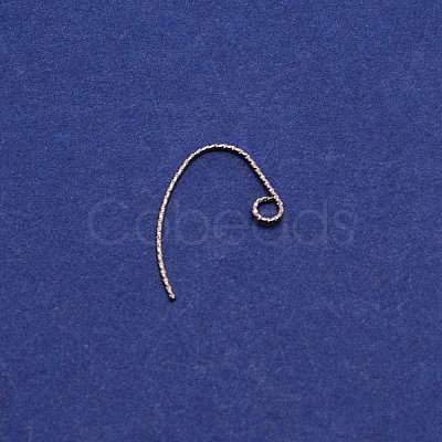 Brass Earring Hooks LS-FIND-WH0040-58B-1