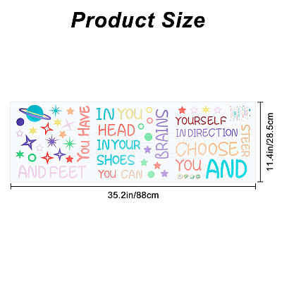 PVC Wall Decorate Stickers DIY-WH0030-84-1