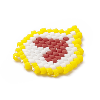 3Pcs 3 Color Handmade MIYUKI Japanese Seed Loom Pattern Seed Beads PALLOY-MZ00072-1