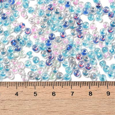 Transparent Glass Round Seed Beads SEED-B001-05A-07-1