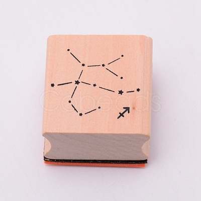 Wooden Stamps DIY-WH0175-46I-1