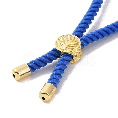 Cotton Cord Bracelet Making KK-F758-03A-G-1