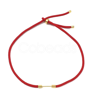 Adjustable Nylon Cord Necklace Making KK-CBACFA2-02G-31-1