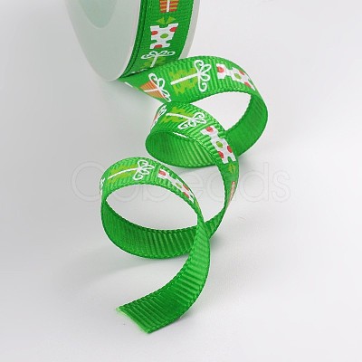 Christmas Theme Polyester Ribbons SRIB-L031-009-07-1