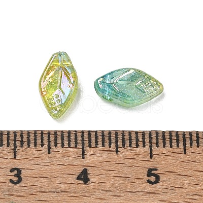 UV Plating Transparent Acrylic Beads AC-CBA81FF-08B-1