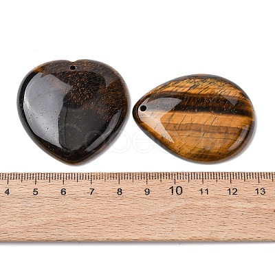 Natural Tiger Eye Pendants G-Z113-02-1