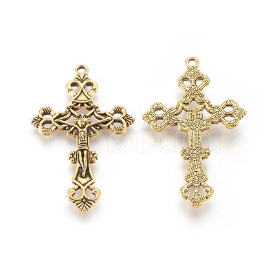 Tibetan Style Alloy Pendants GLF1299Y-1