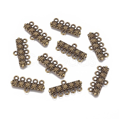 Tibetan Style Alloy Chandelier Components Links LS-MLF0753Y-1