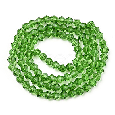 Imitation Austrian Crystal 5301 Bicone Beads LS-GLAA-S026-01-1