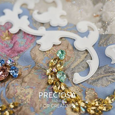 Preciosa® MAXIMA Crystal Fancy Stones Y-PRC-FG8-30020-1