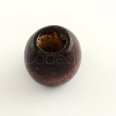 Dyed Natural Wood Beads X-WOOD-Q007-16mm-11-LF-1