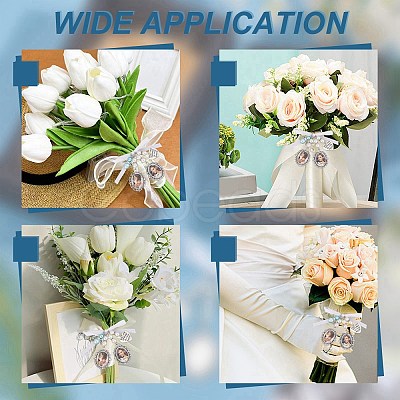 DIY Blank Oval Alloy Brooches with Imitation Pearl Making Kit PALLOY-AB00264-1