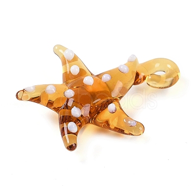 Handmade Lampwork Pendants LAMP-C015-02A-1