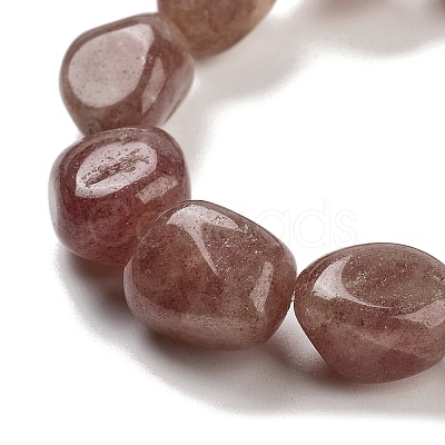 Natural Strawberry Quartz Beads Strands G-Z061-A06-01-1