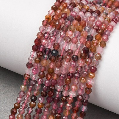 Natural Multicolor Spinel Beads Strands GG-CBAA8F4-B08-3mm-1