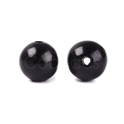 Undyed Natural Wood Beads WOOD-ZX010-05B-1