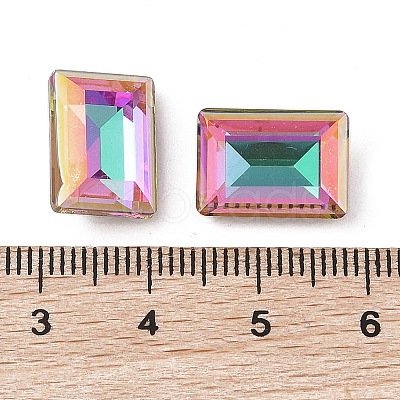 Glass Rhinestone Cabochons RGLA-L029-05B-HELA-1