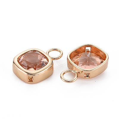 Glass Pendants X-GLAA-Q088-027C-1
